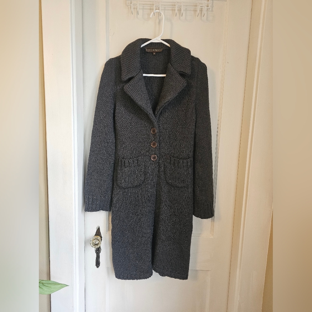 Isabel Marant Gray Long Cardigan